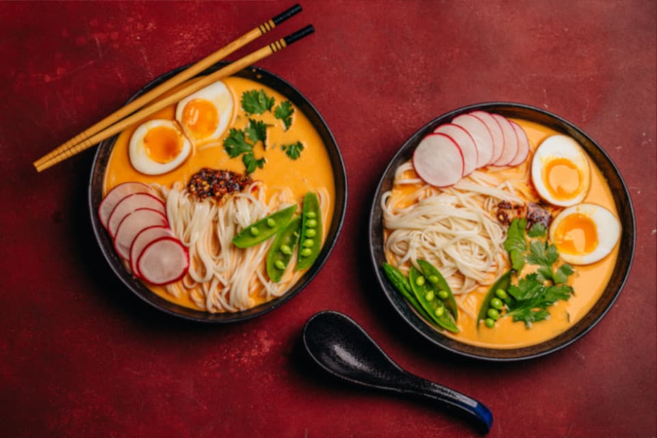 Kókuszos ramen leves